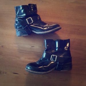 All Saints Moto boots